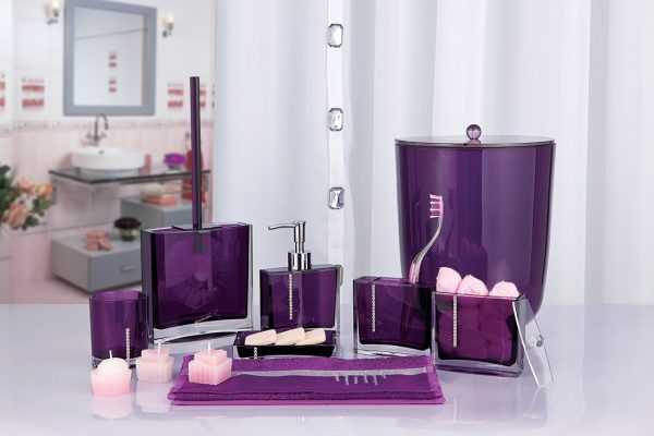 Фиолетовые аксессуары