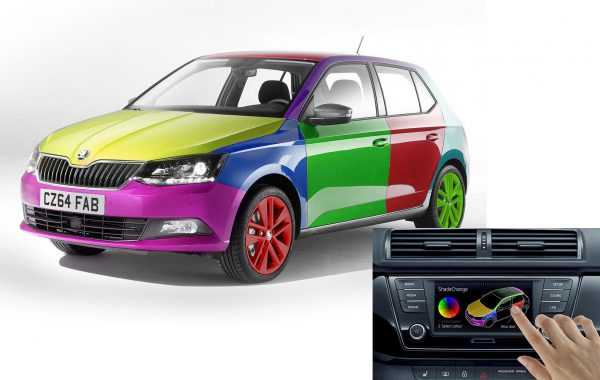 Использование парамагнитной краски позволяет изменять цвет автомобиля