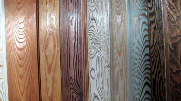 Технология браширования на разных видах древесины