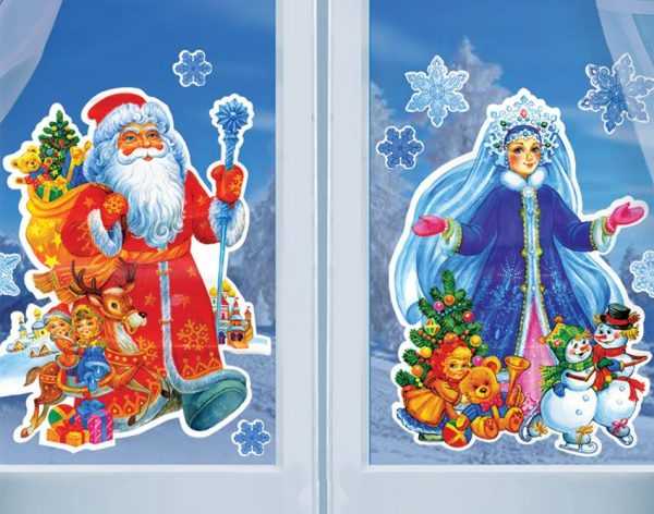 Классическим сюжетом для новогодних рисунков являются Дед Мороз и Снегурочка