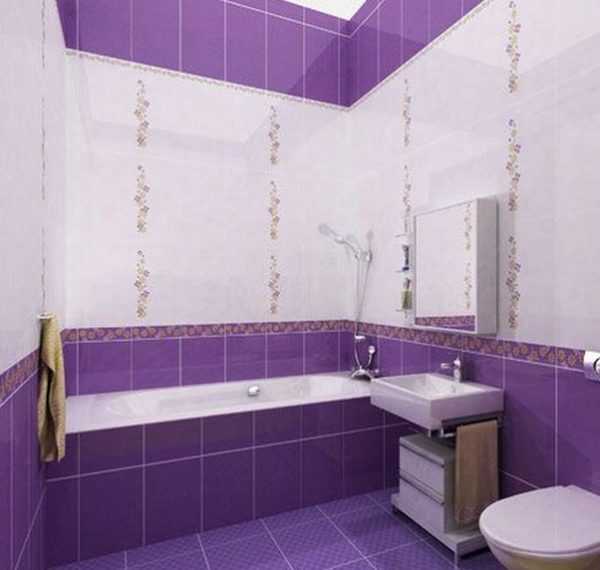 Фиолетовый не рекомендуется применять в небольших помещениях