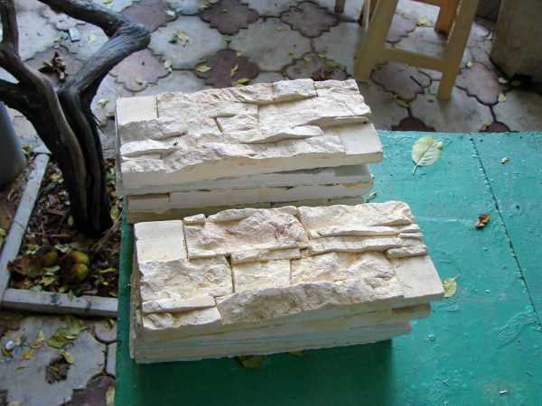 Искусственный камень из гипса для облицовки стен