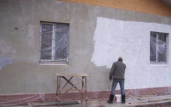 Подготовка фасада перед покраской