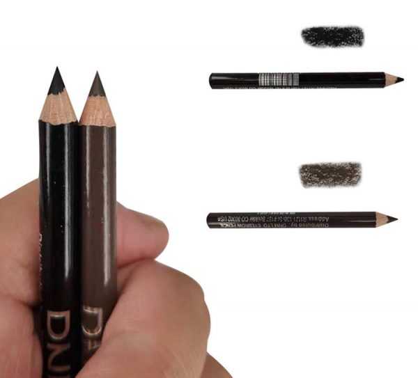 Использование карандашей для бровей для закраски царапин
