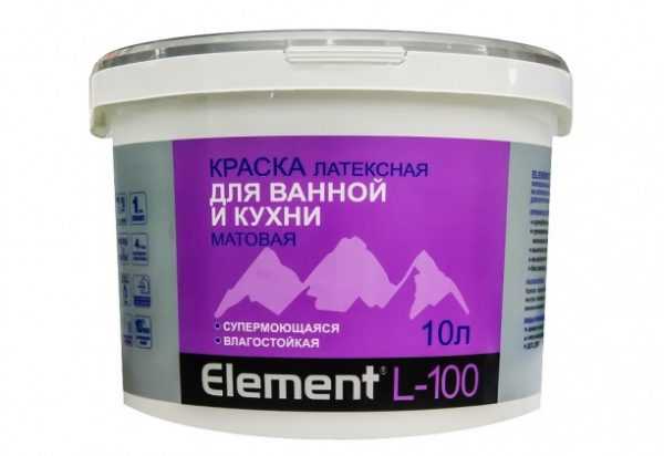 Латексная Element L-100 для ванной и кухни 