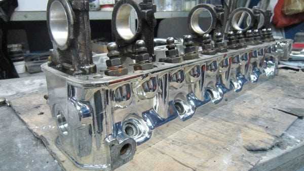 Восстановление двигателя авто - металлизация хромом