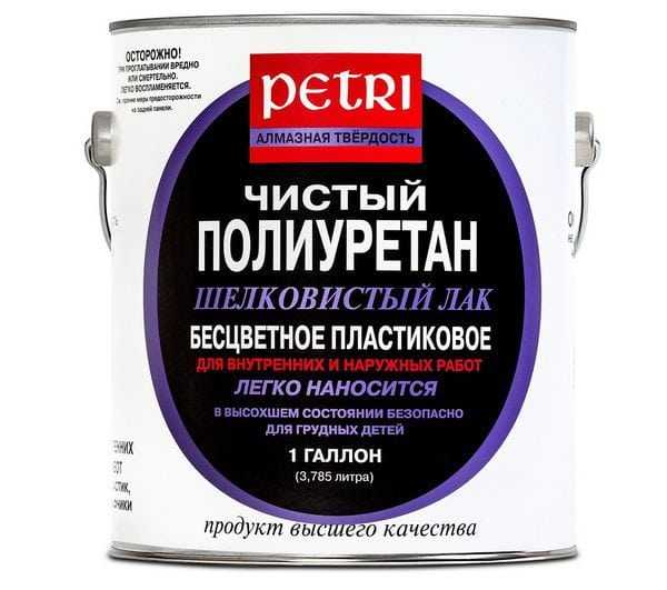 Полиуретановый лак для кирпича «Petri»