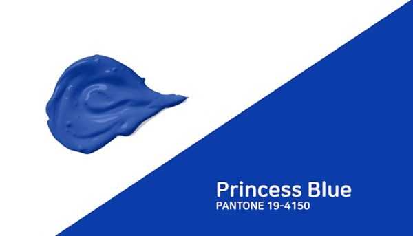 Глубокий синий тон Princess Blue