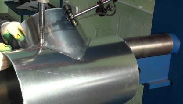 Соединение стальных изделий точечным методом
